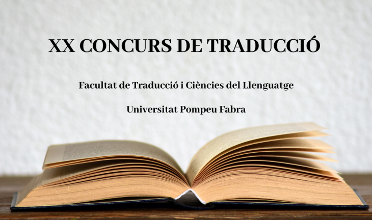Jordina Díaz i Anna Olives finalistes al XX Concurs de Traducció de la Universitat Pompeu Fabra.